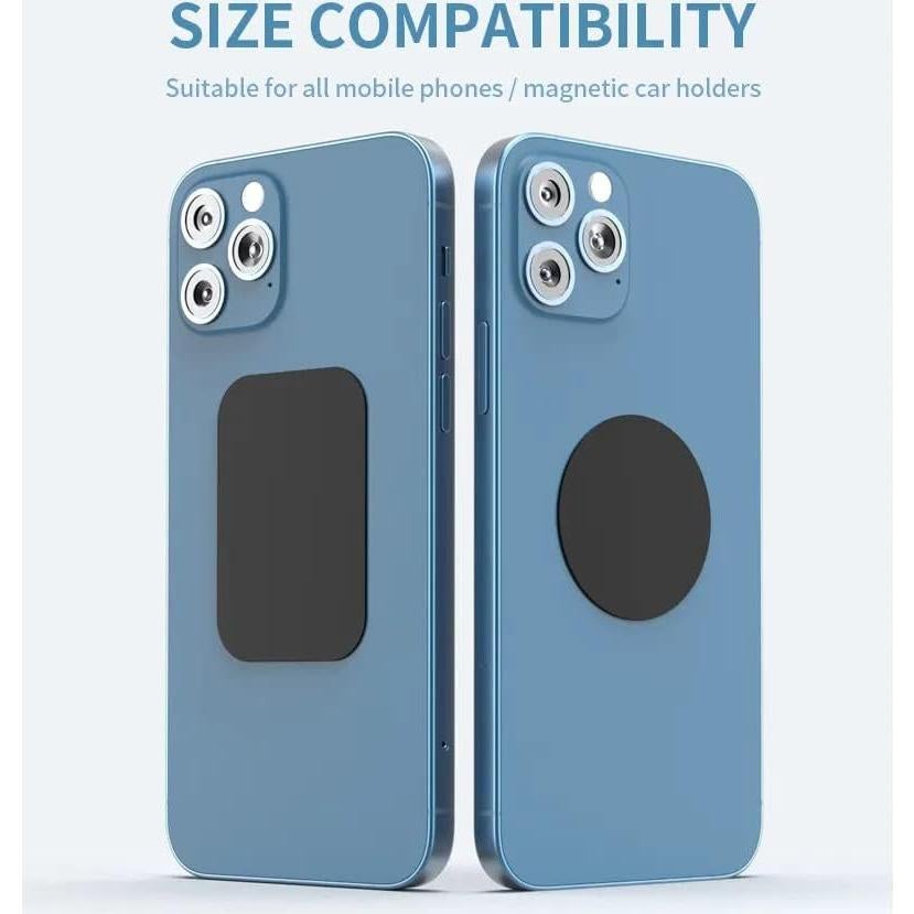 Juego de Placas Metálicas 16 Pack para Soportes de Teléfono