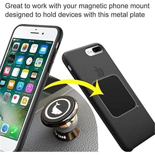 Juego de Placas Metálicas 16 Pack para Soportes de Teléfono