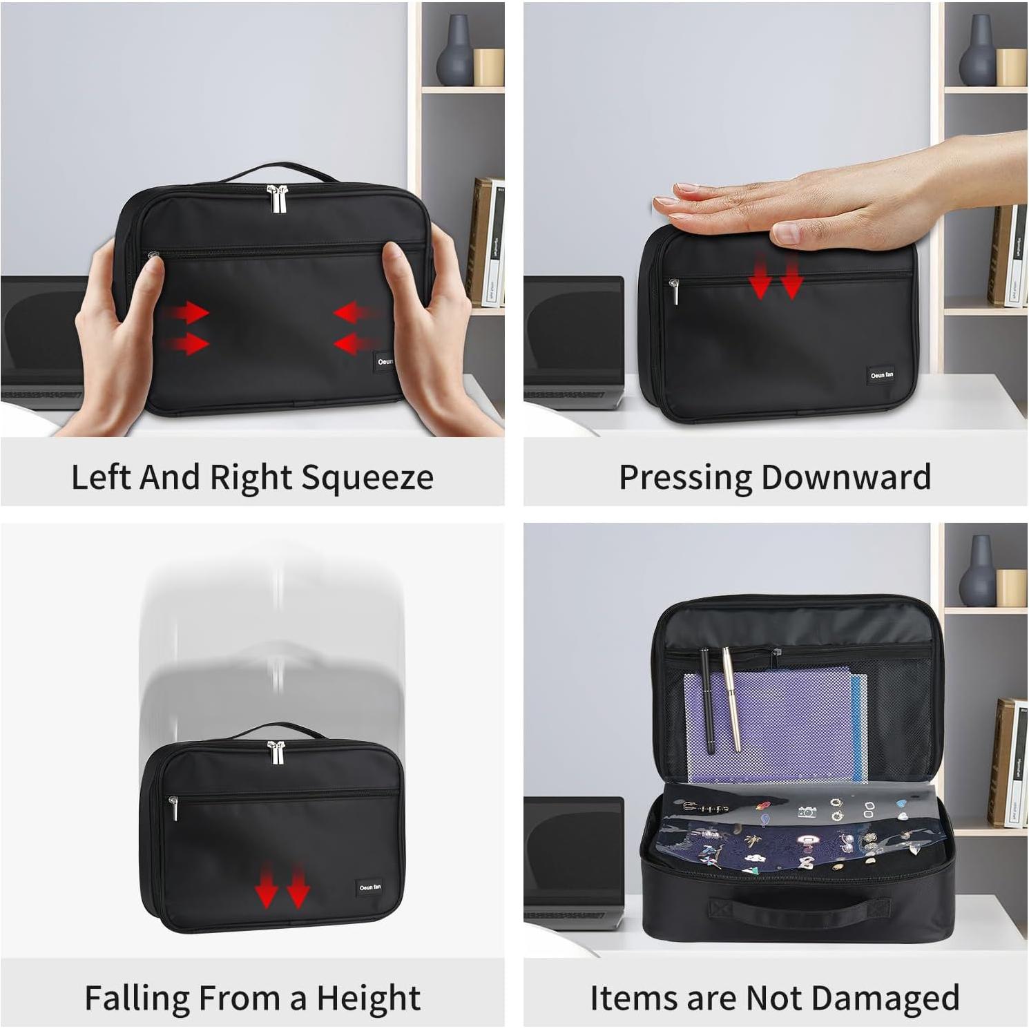 Bolsa de exhibición de pines Oeun fan 12 páginas Oxford