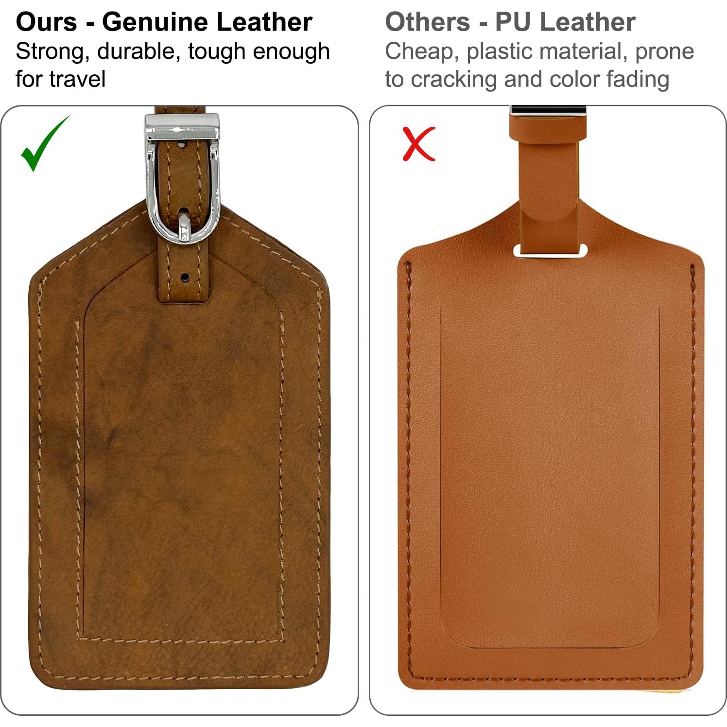 Etiqueta de Equipaje de Cuero Genuino 123 Cheques Baratos Silla Antigua