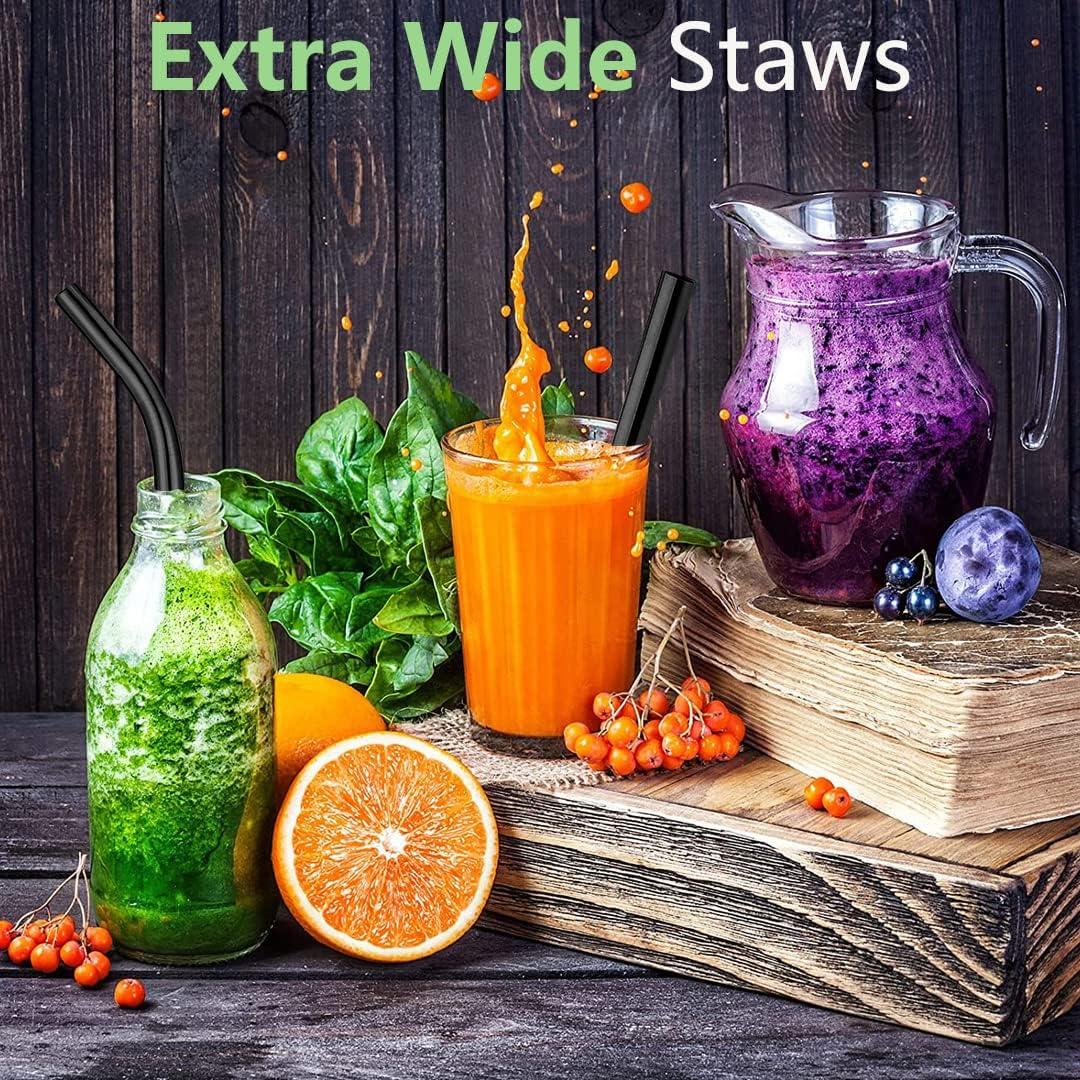 Juego de 6 Popotes Reutilizables Vannise Acero Inoxidable 21.6-26.7 cm