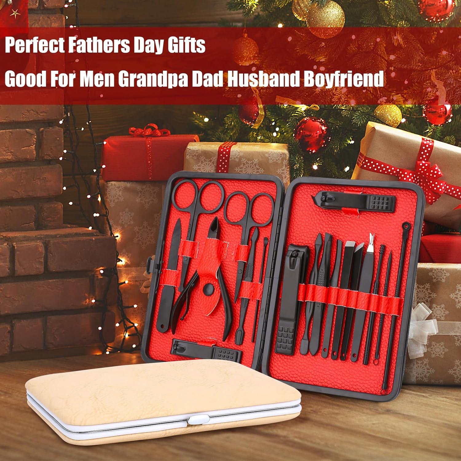 Juego de Manicura y Pedicura LifHap - 18 Piezas Acero Inoxidable