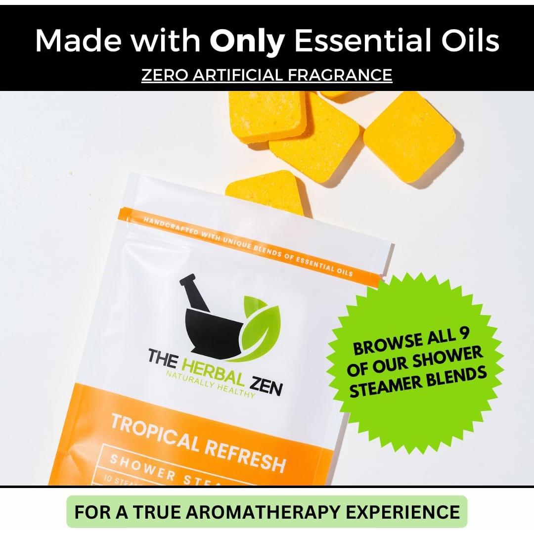 Vaporizadores de Ducha Tropical Refresh - Aromaterapia Cítricos