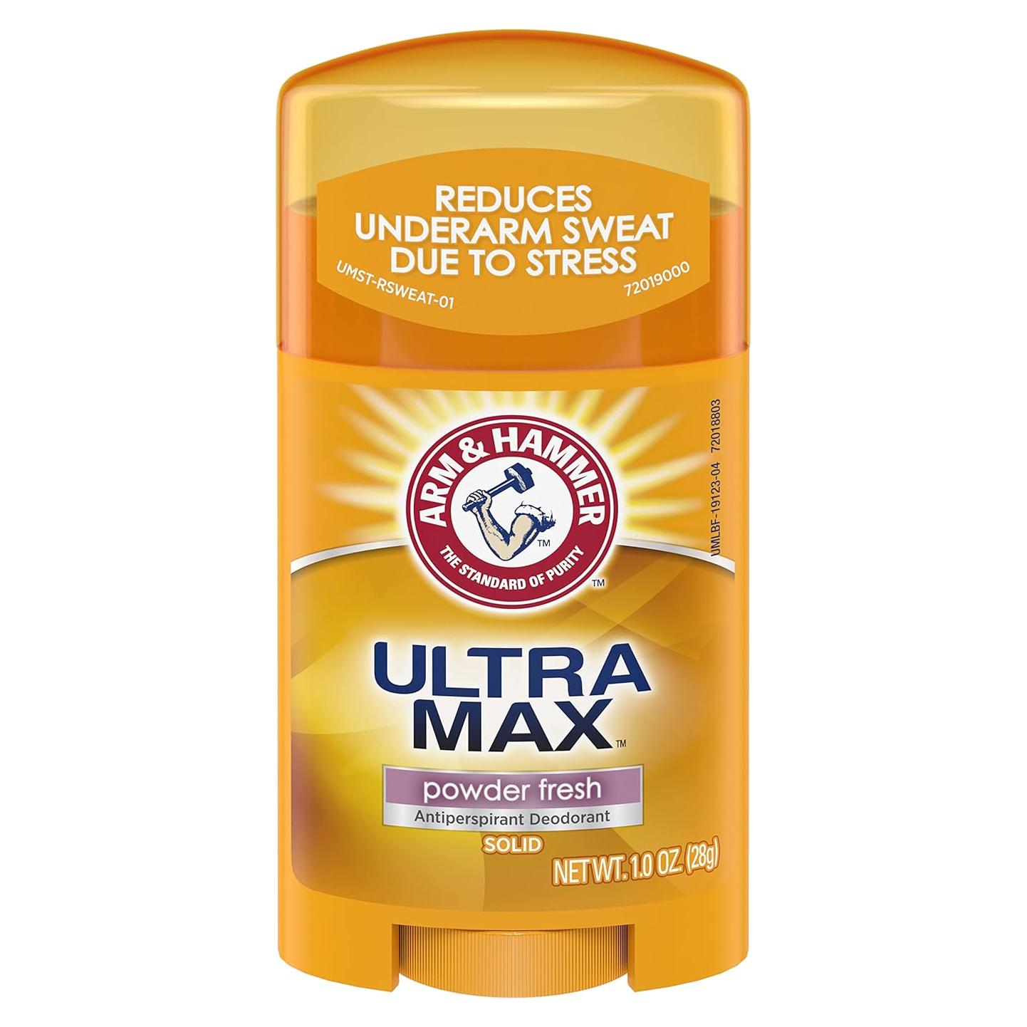 Desodorante Antitranspirante Sólido Arm & Hammer 28.35g x10