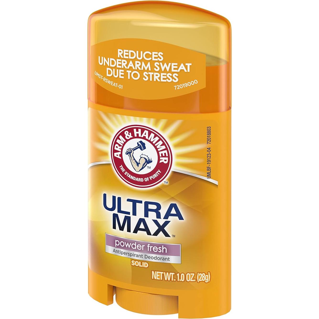 Desodorante Antitranspirante Sólido Arm & Hammer 28.35g x10