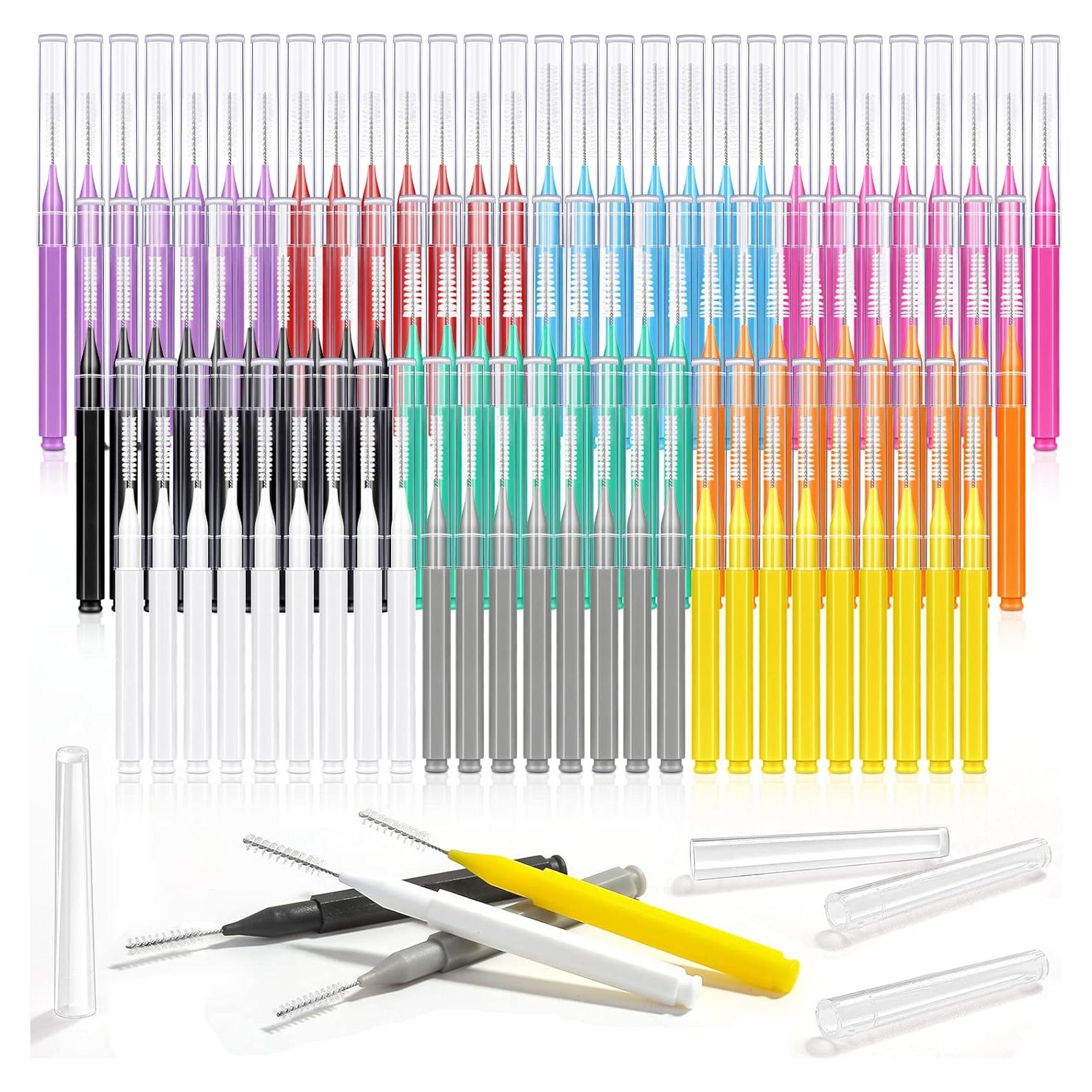 Modacraft Kit de 120 Cepillos Interdentales 6 Tamaños Ecológicos