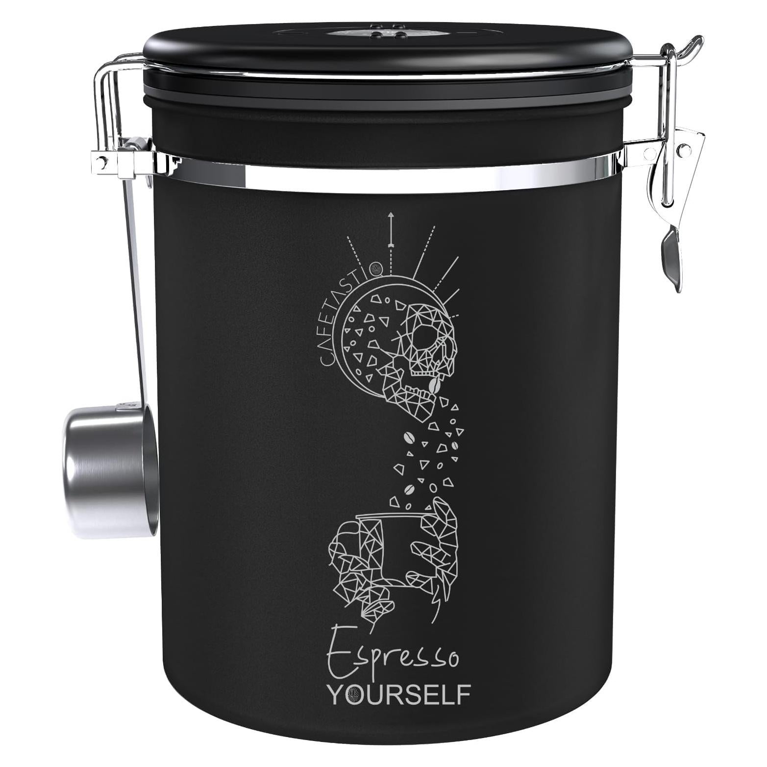 Contenedor de Café CafetastiQ 622g Acero Inoxidable Hermético