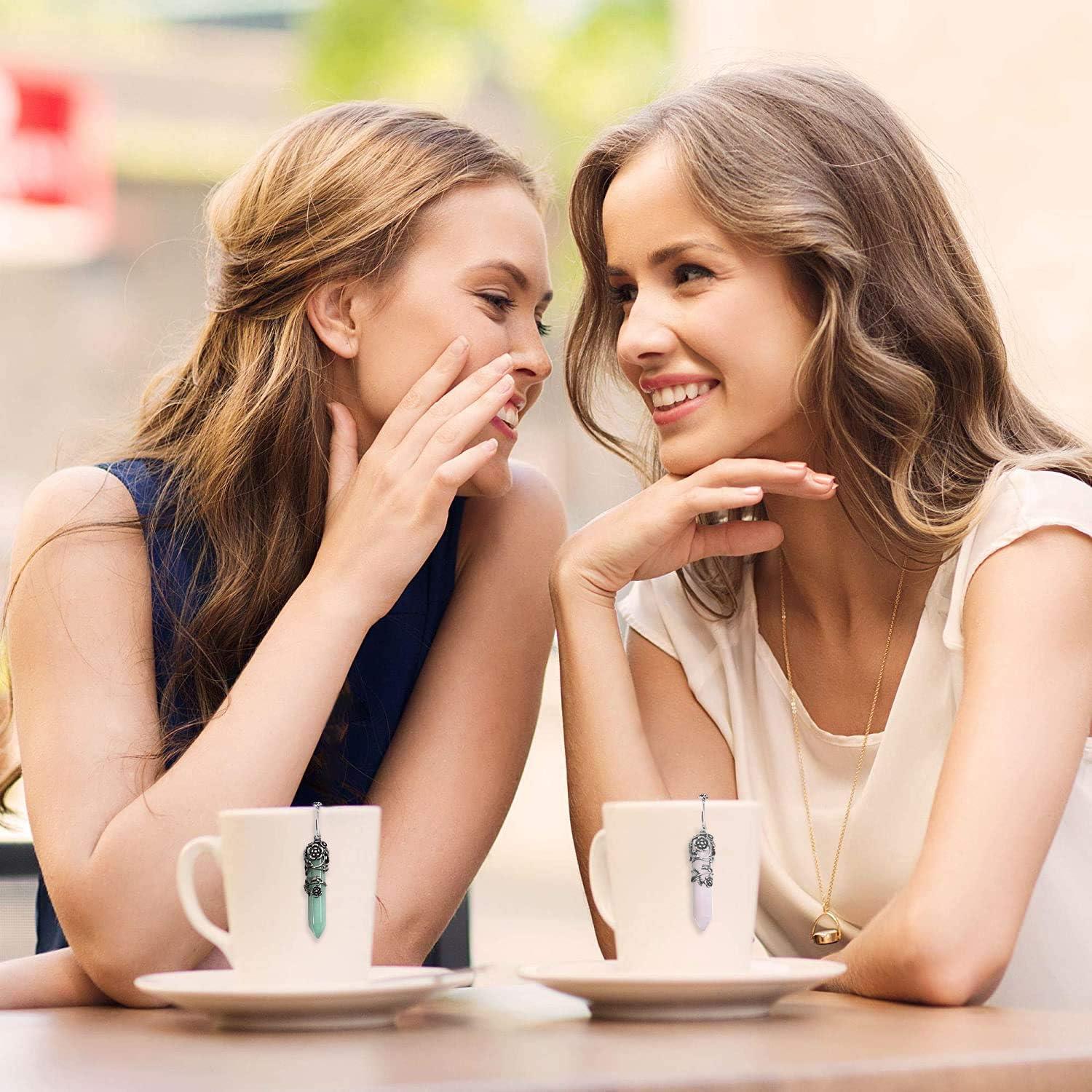Infusores de Té de Acero Inoxidable con Cristales Sanadores - SaNavie