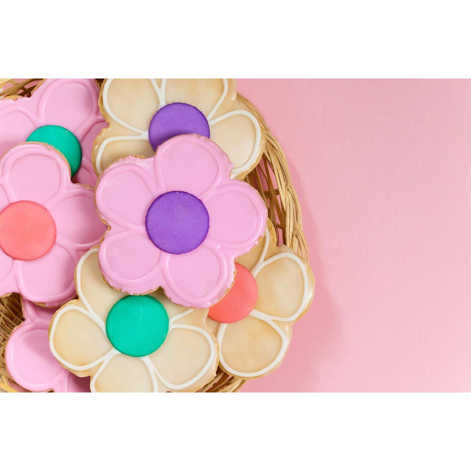 Cortadores de Galletas Flor Fox Run, 6 Piezas Acero Inoxidable