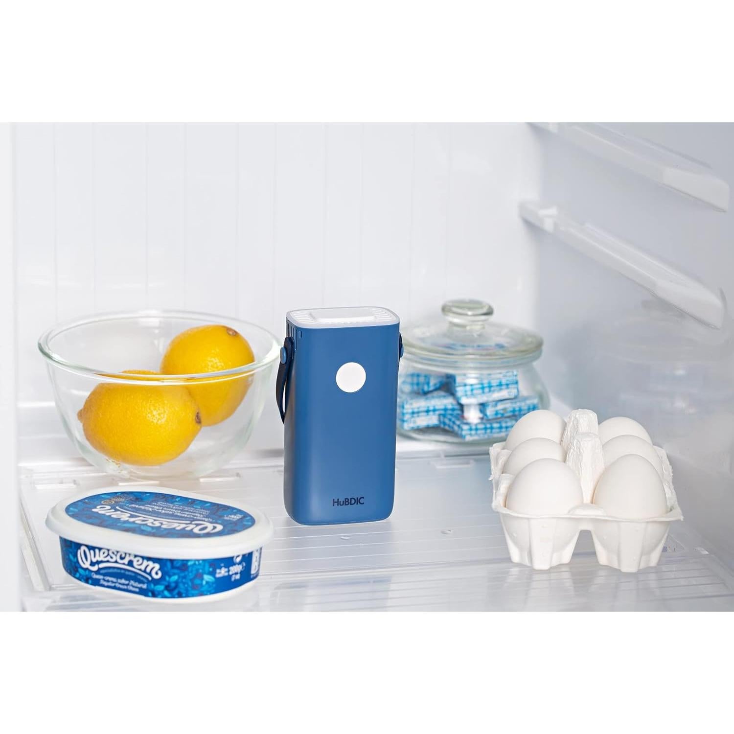 Purificador de Aire Portátil HuBDIC - Elimina Olores - Azul