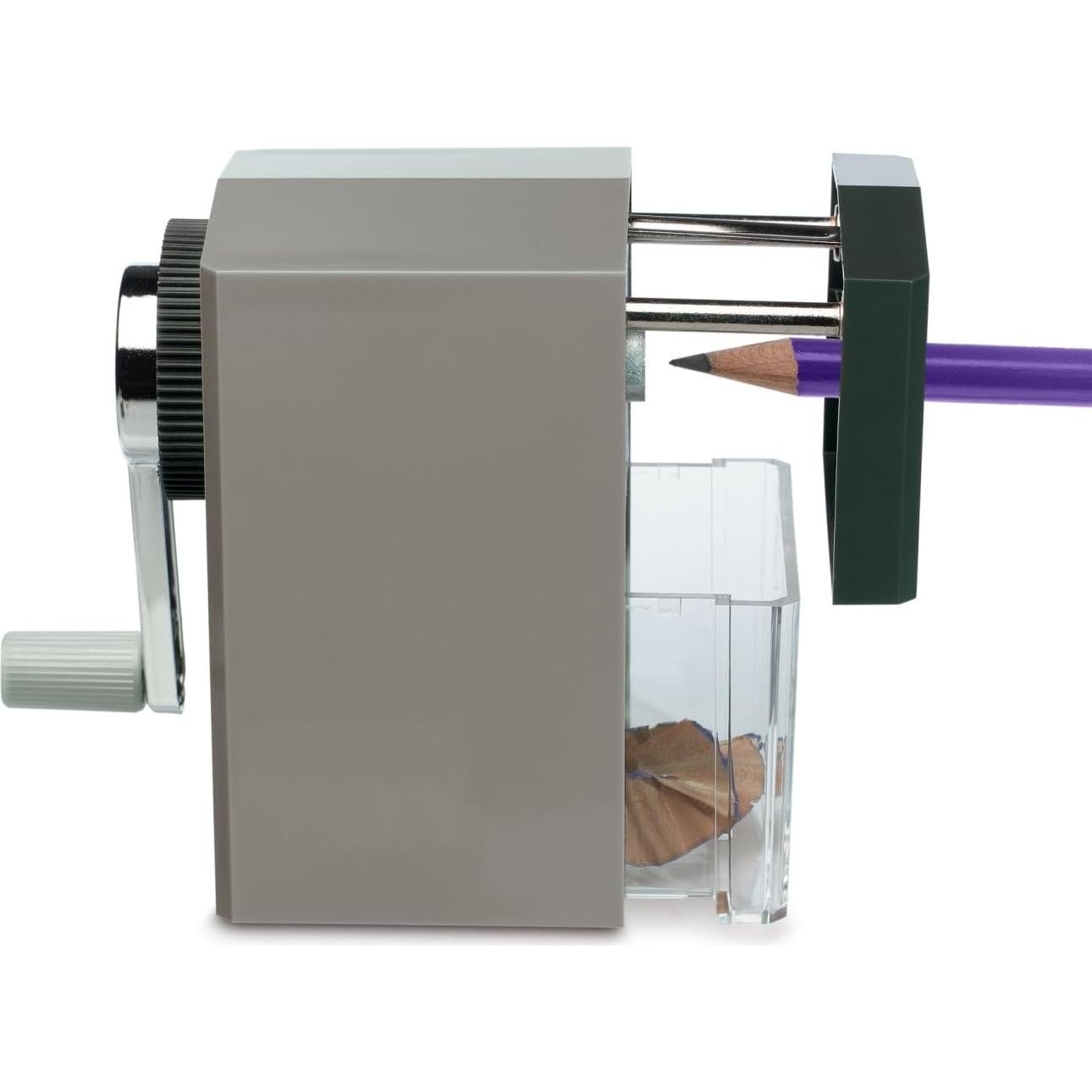 Sacapuntas Manual Ikon Swordfish 8mm con Soporte de Escritorio