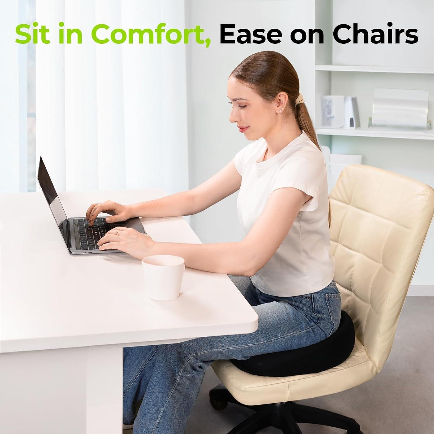 Almohada Donut AUVON para Hemorroides y Dolor de Coxis