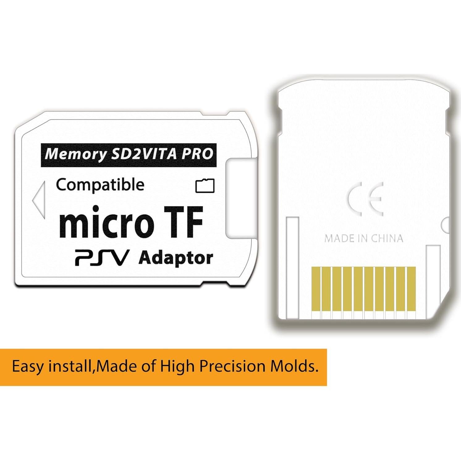 Adaptador SD2Vita 6.0 Sunloy + Micro SD 128GB para PS Vita