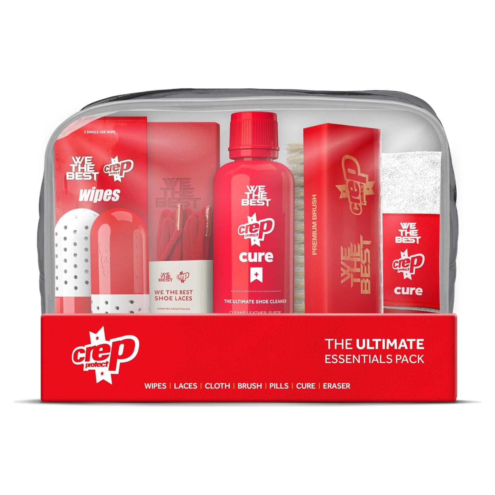 Kit de Limpieza de Zapatillas Crep Protect - Paquete Esencial