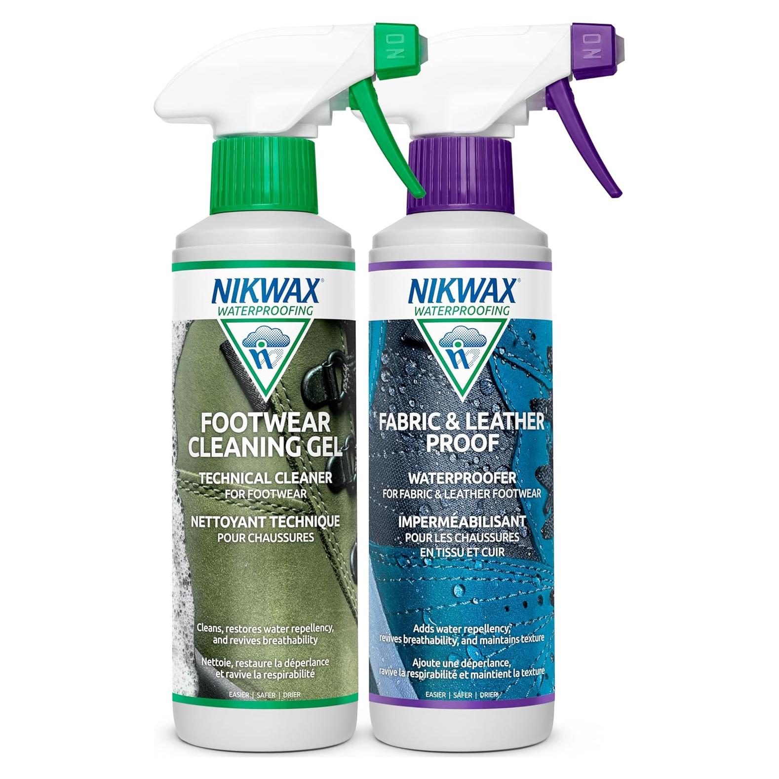 Paquete Dúo Nikwax 300ml Gel Limpiador e Impermeabilizante