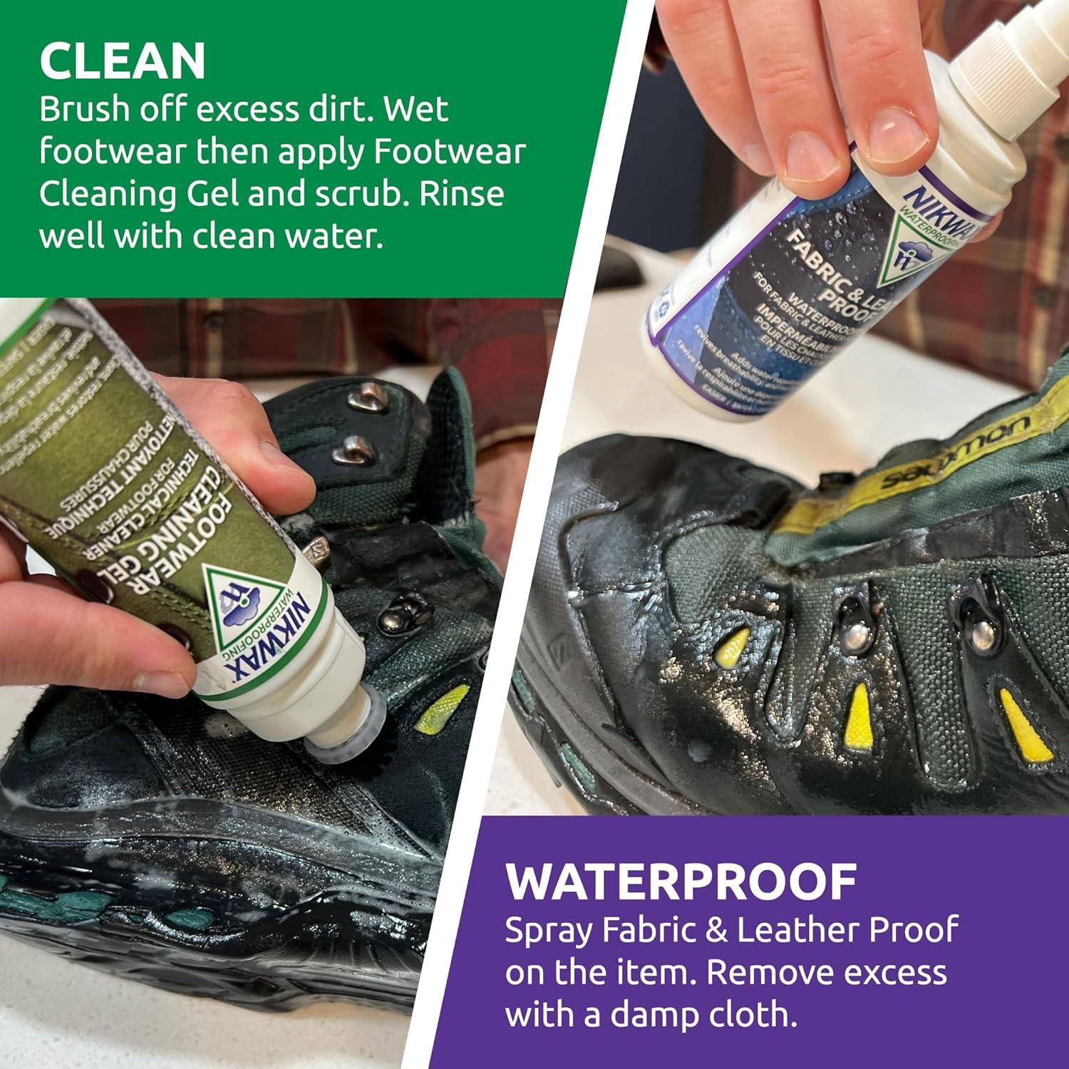 Paquete Dúo Nikwax 300ml Gel Limpiador e Impermeabilizante