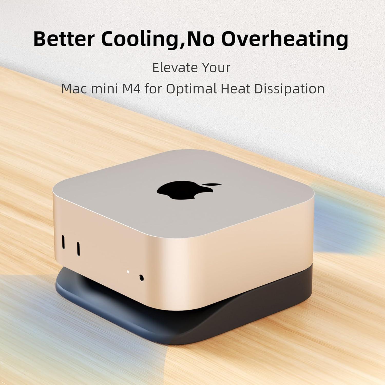 Soporte de Escritorio ELETIUO para Mac Mini M4/M4 Pro 2024