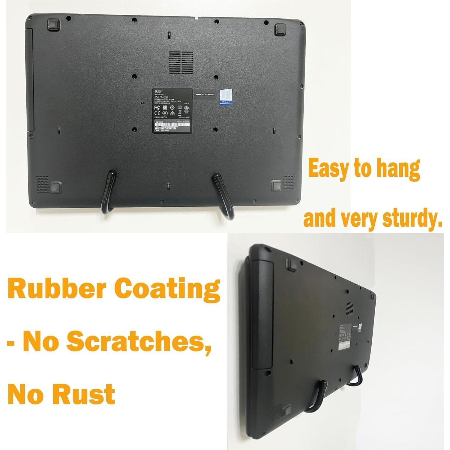 Soporte de Montaje en Pared AUXPhome para Laptop Negro