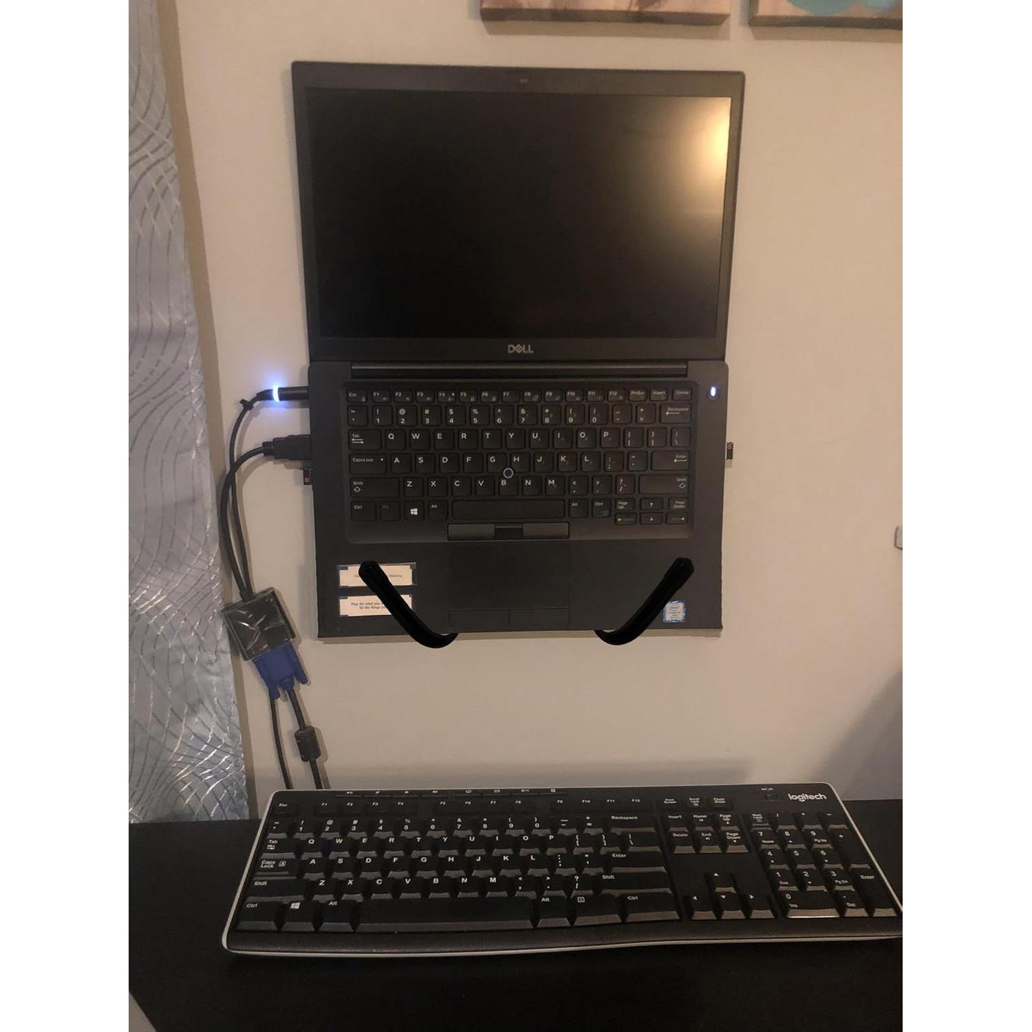Soporte de Montaje en Pared AUXPhome para Laptop Negro