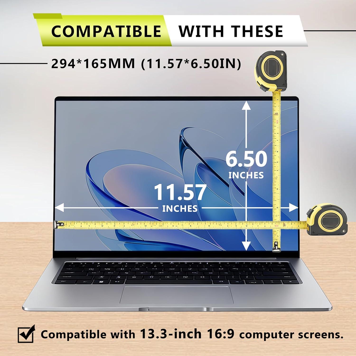 Pantalla de Privacidad 13.3" Yongmai Anti-Luz Azul 16:9