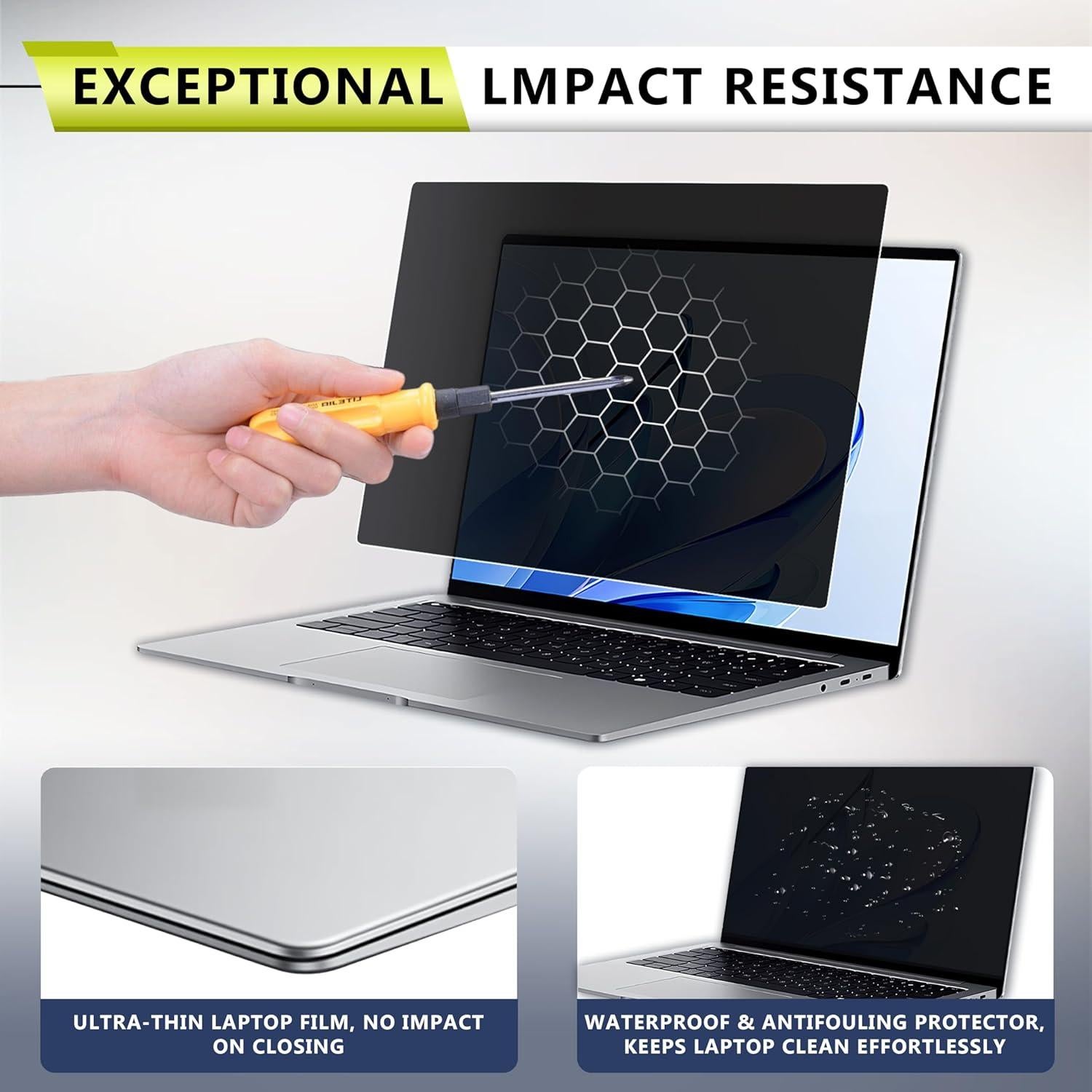 Pantalla de Privacidad 13.3" Yongmai Anti-Luz Azul 16:9