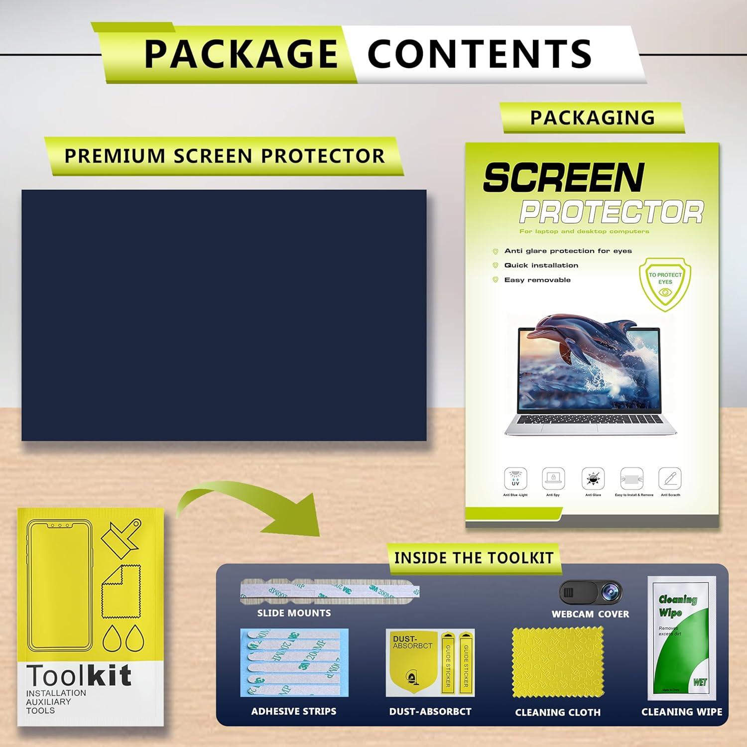 Pantalla de Privacidad 13.3" Yongmai Anti-Luz Azul 16:9