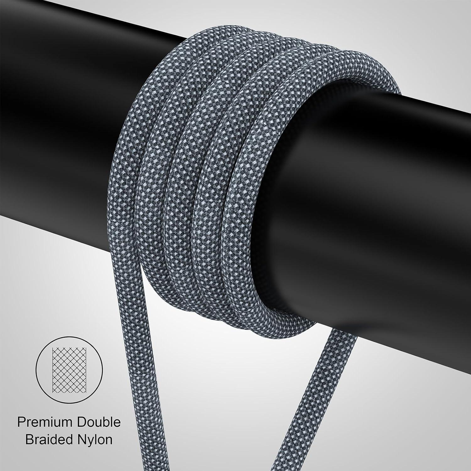 Cable de Carga Magnético USB-C 100W 2 en 1 CNakdDG Verde