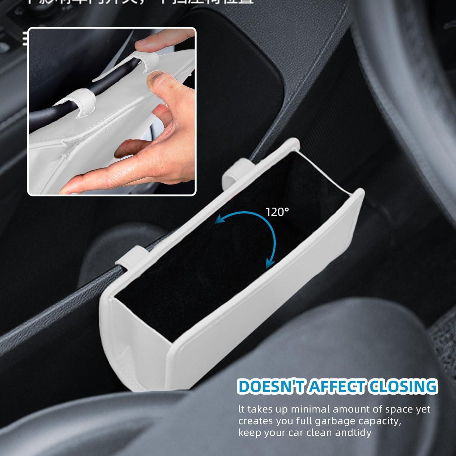 Basurero de Auto Zmoso Plegable Blanco 0.45 kg