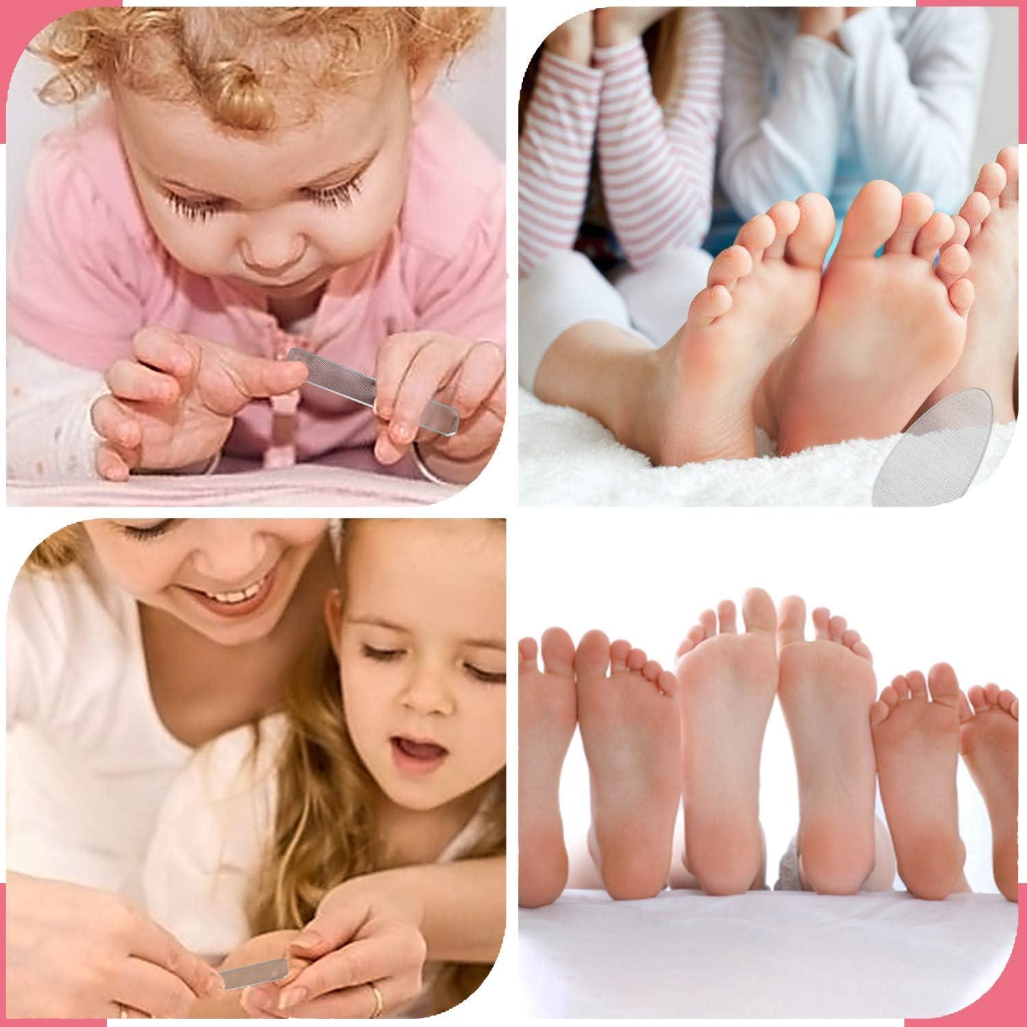 Juego de Limas de Uñas de Vidrio RedFlow - 3 Piezas Nano