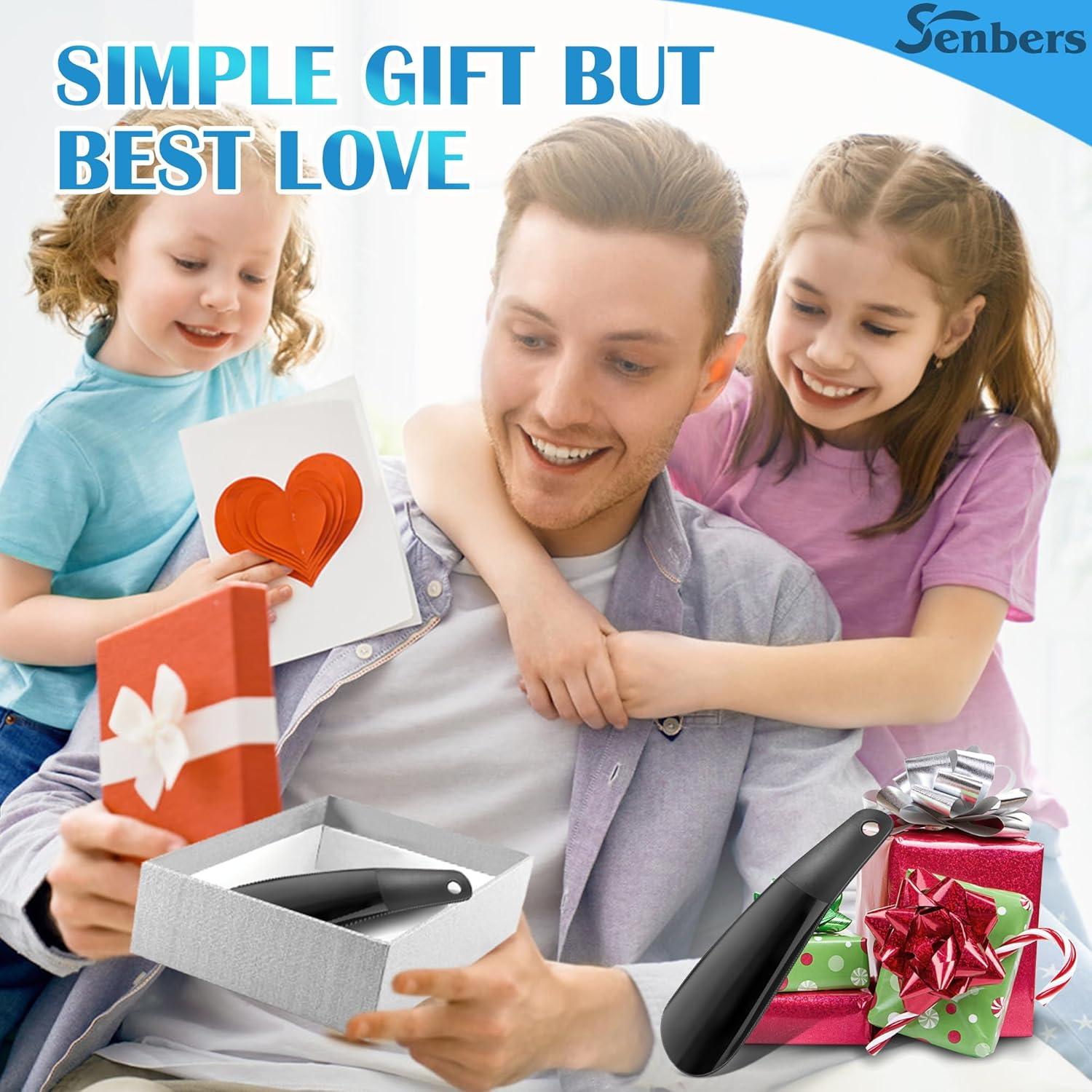 Cucharón de plástico para zapatos Senbers 16 cm portátil