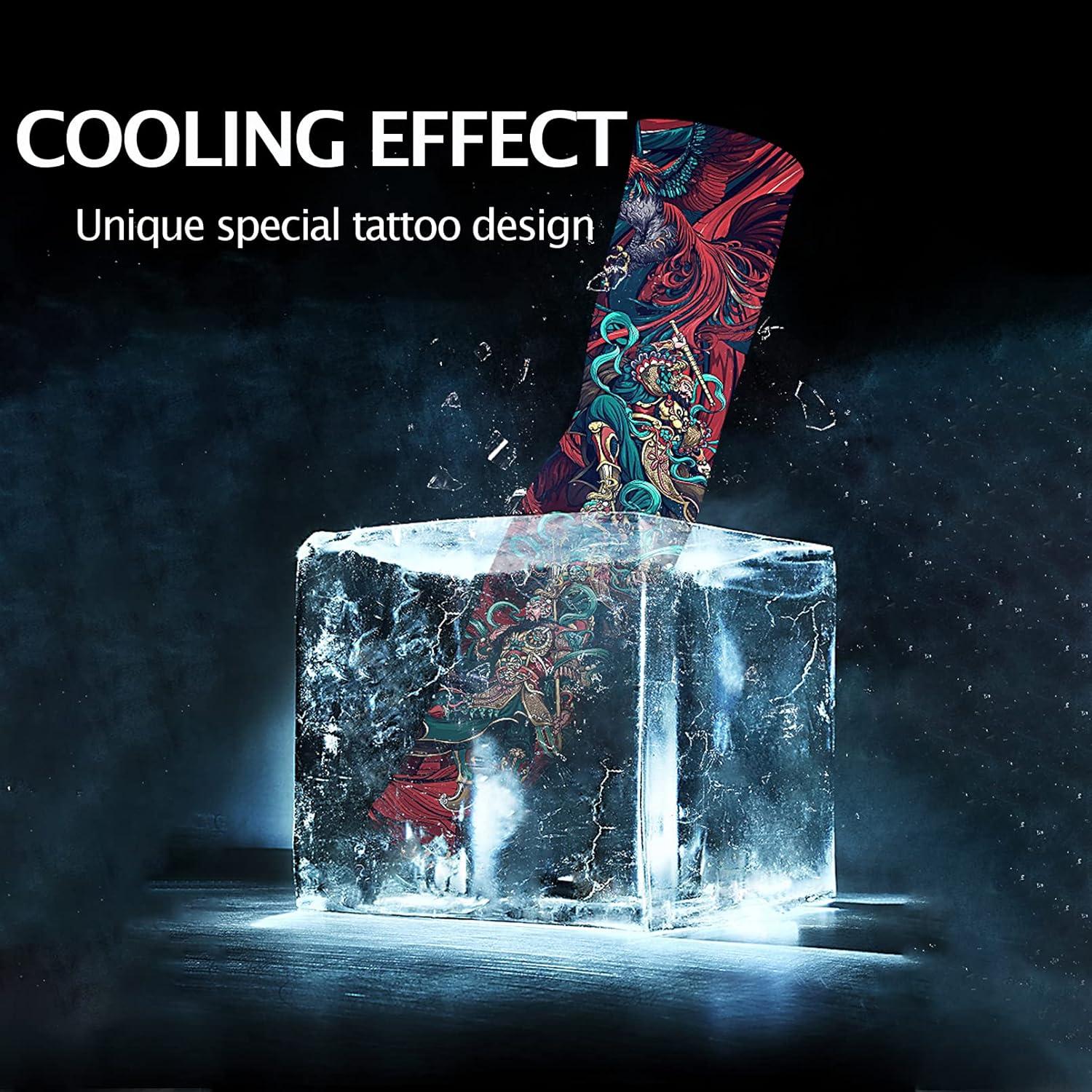 Mangas de Maquillaje Halloween Aresvns UV Protección Solar