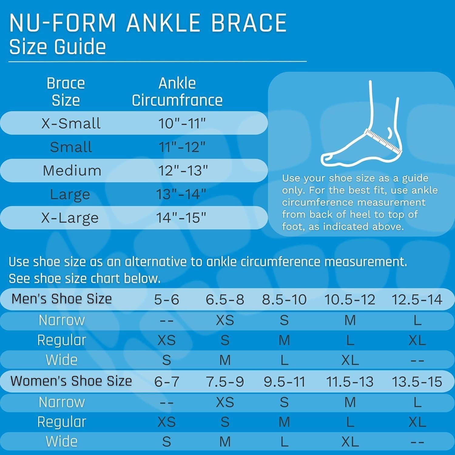 Férula para Tobillo Nu-Form Ovation Medical X-Pequeño