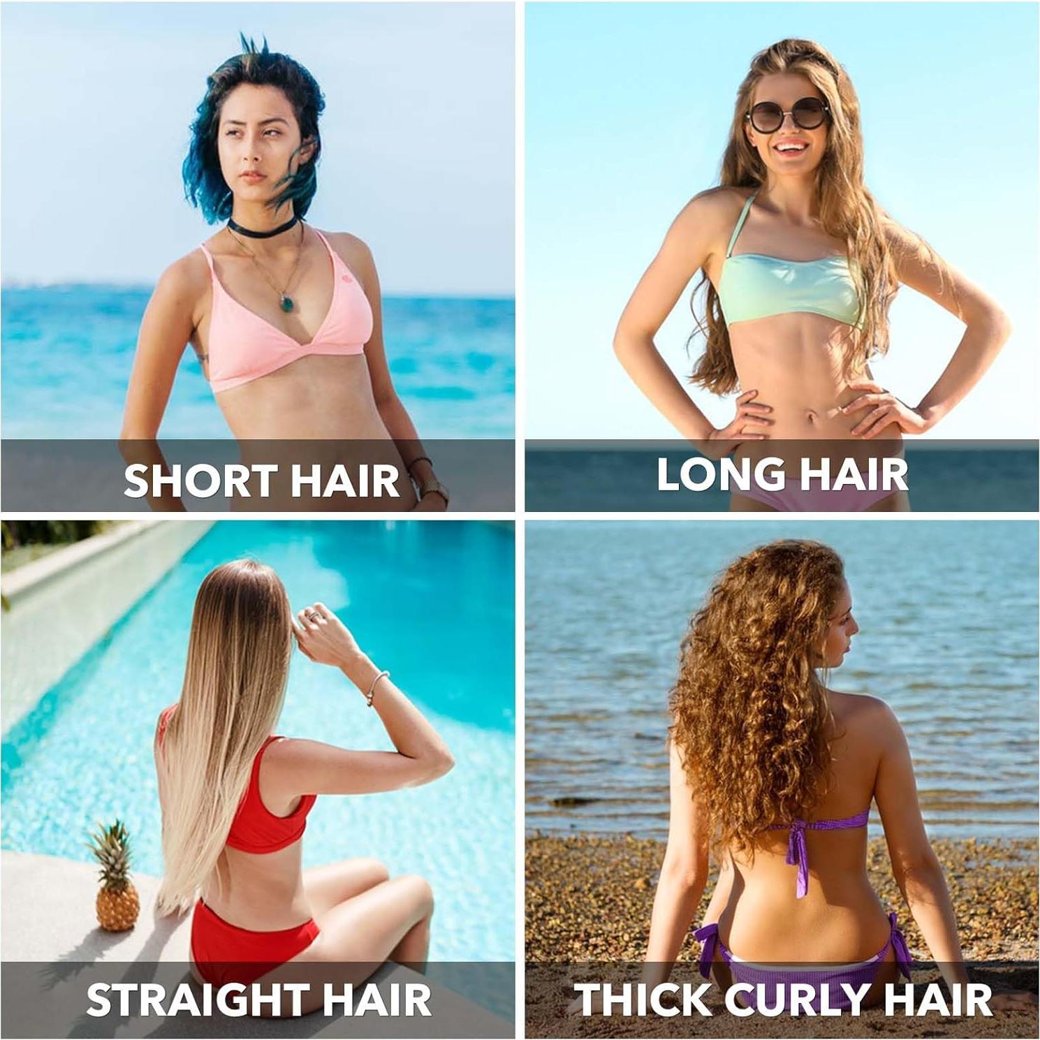 Gorro de Natación Angel Season Silicona para Cabello Largo