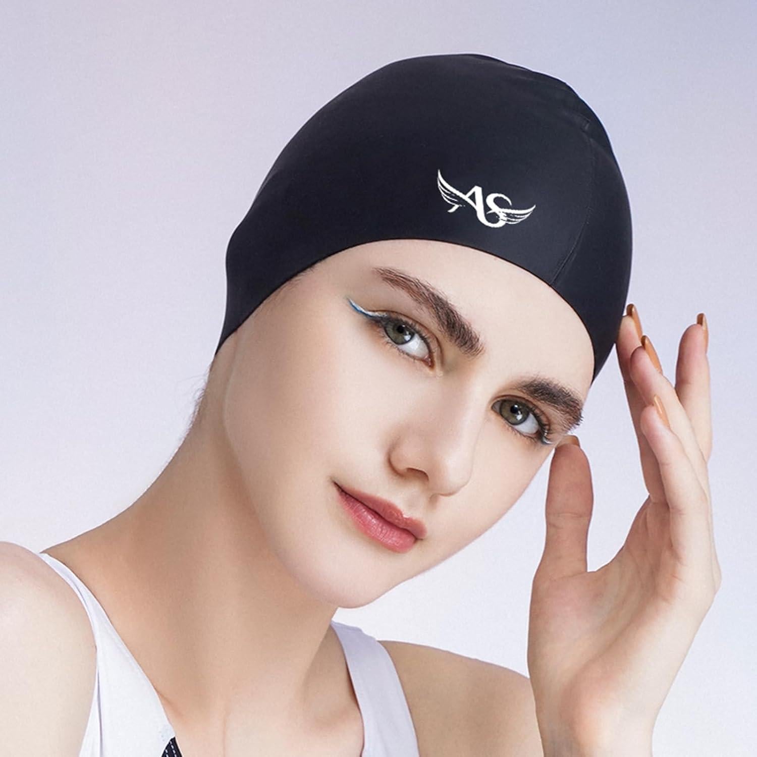 Gorro de Natación Angel Season Silicona para Cabello Largo