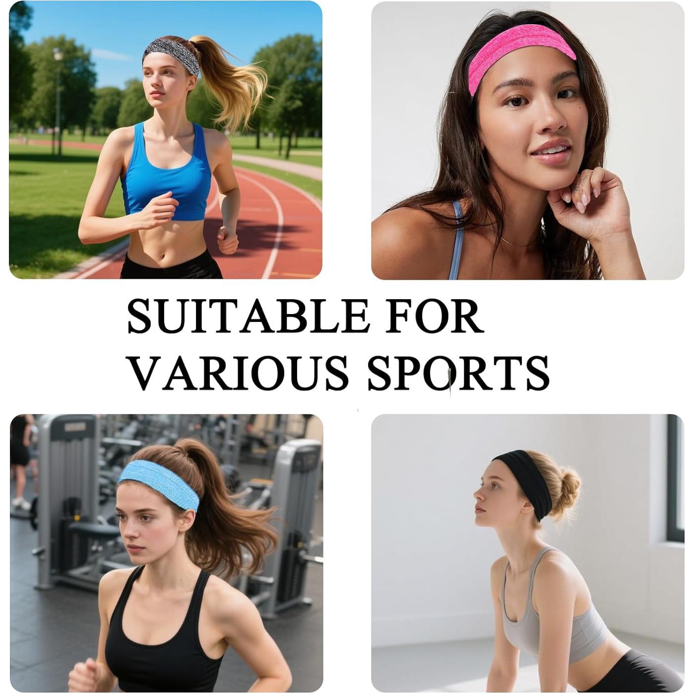 Diademas Antideslizantes Xtrend para Mujeres - 3 Piezas