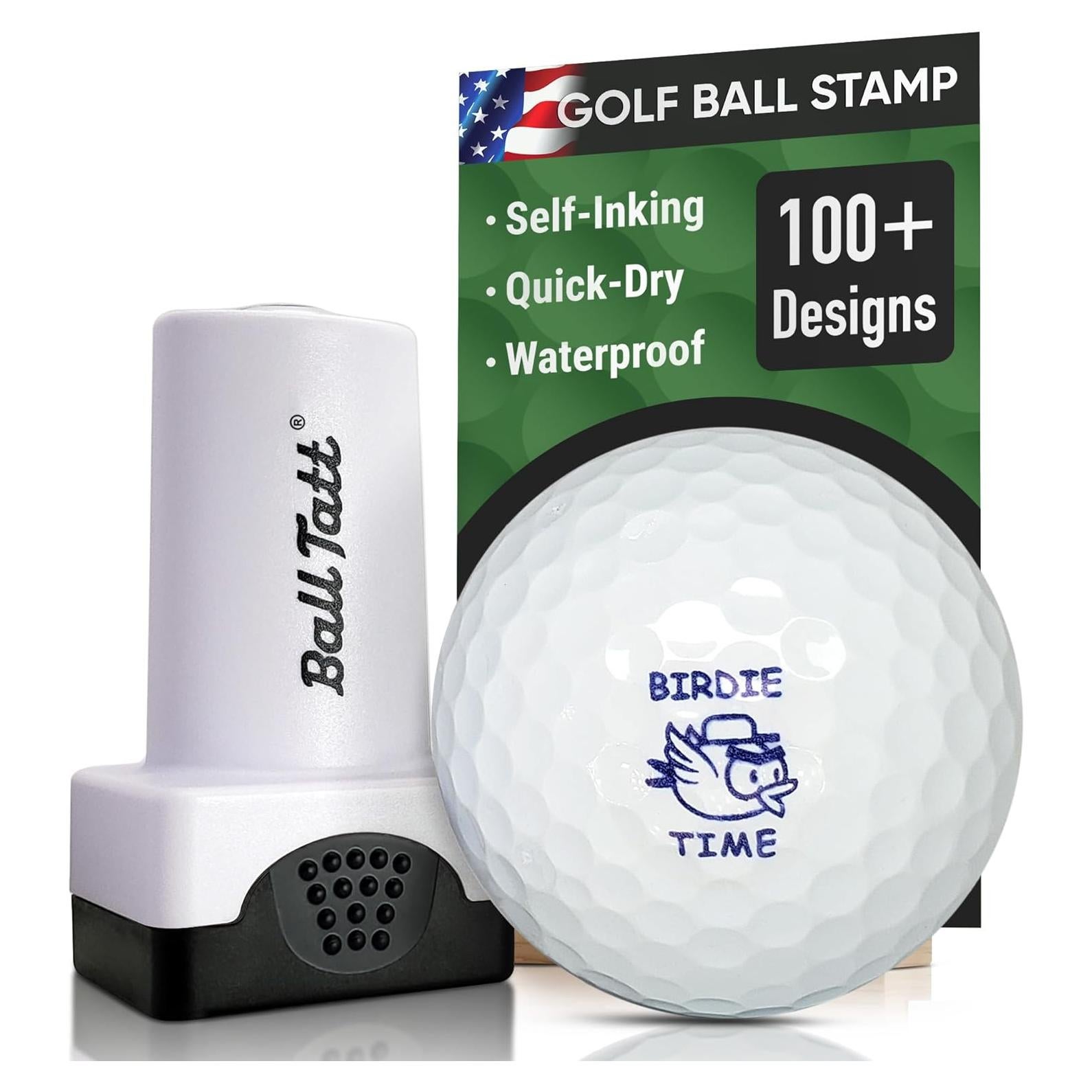 Sello de Pelota de Golf Ball Tatt - Marcador Autoinking Impermeable