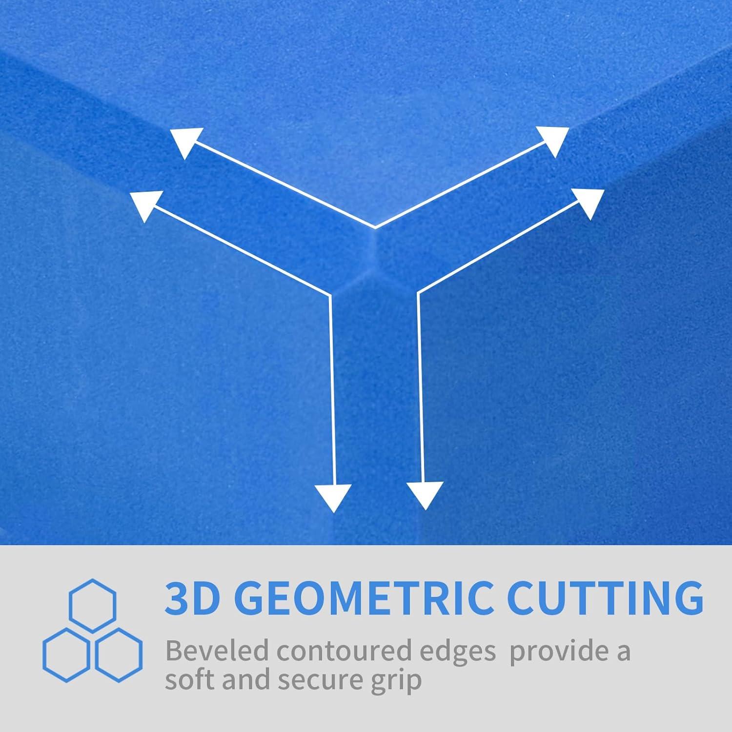 Bloques de Yoga H.J. Immbir 4-Pack EVA Antideslizantes 22.86x15.24x7.62 cm