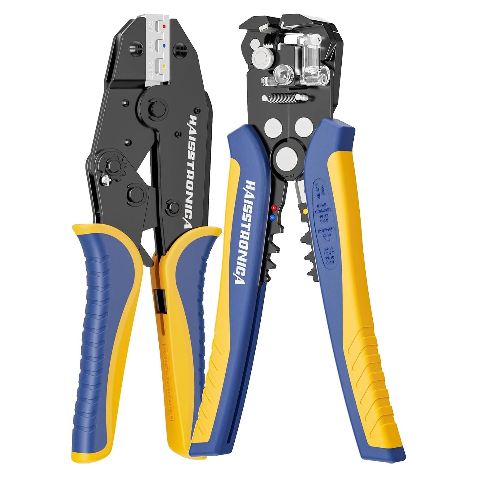 Pelacables y Crimpadora Haisstronica HX1608 AWG 24-10
