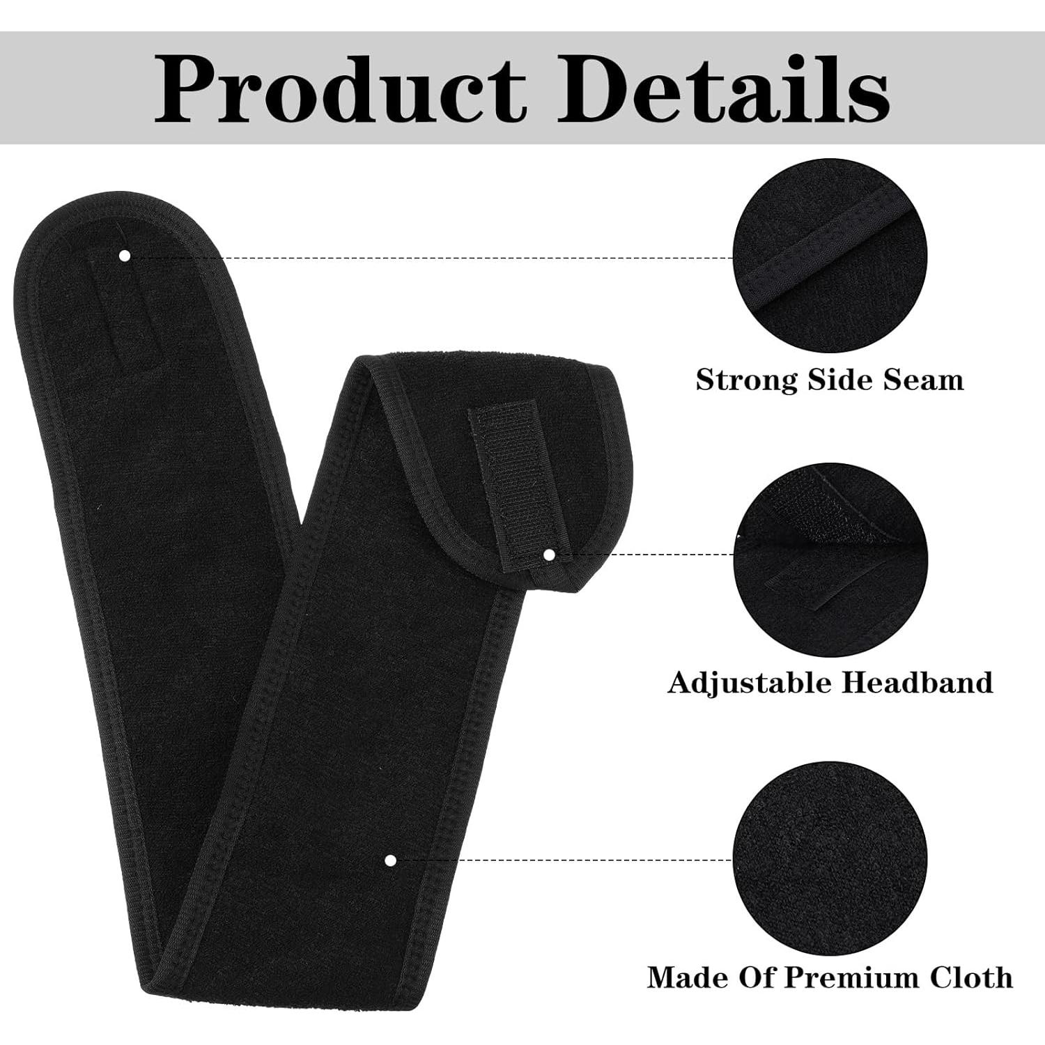 30 Bandas de Spa Ajustables HJZHII para Mujeres - Negro