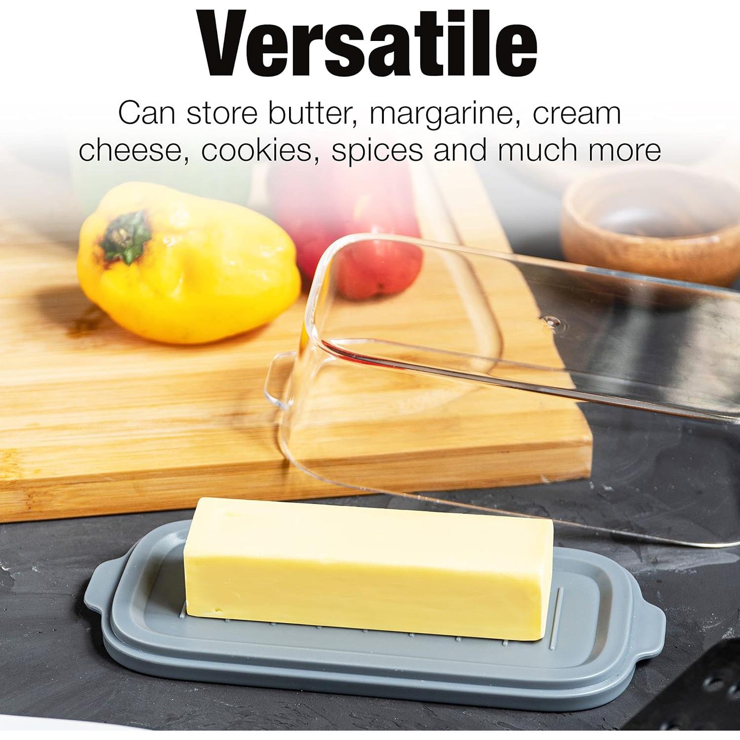 Mantequillera Eparé Grande con Tapa - Plástico Libre de BPA