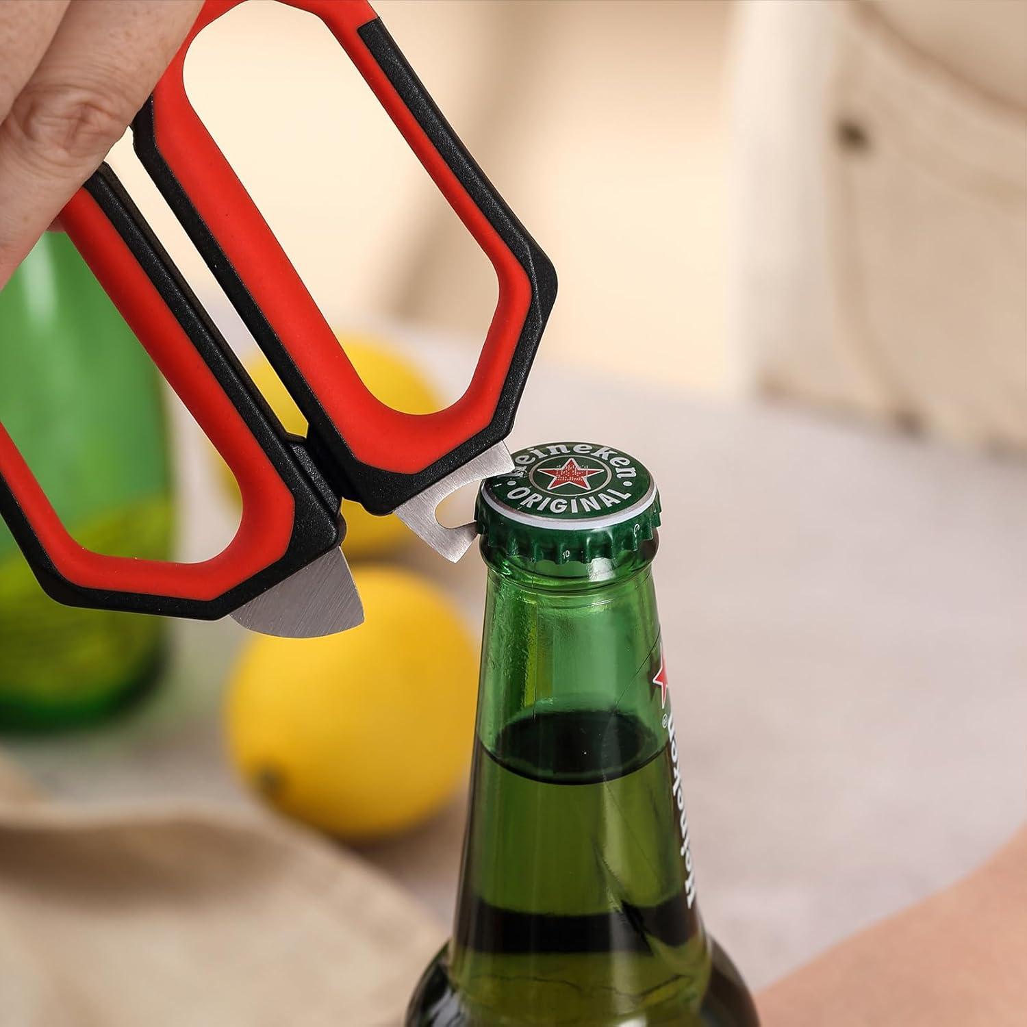 Juego de Tijeras de Cocina LIVINGO Acero Inoxidable 2 Piezas