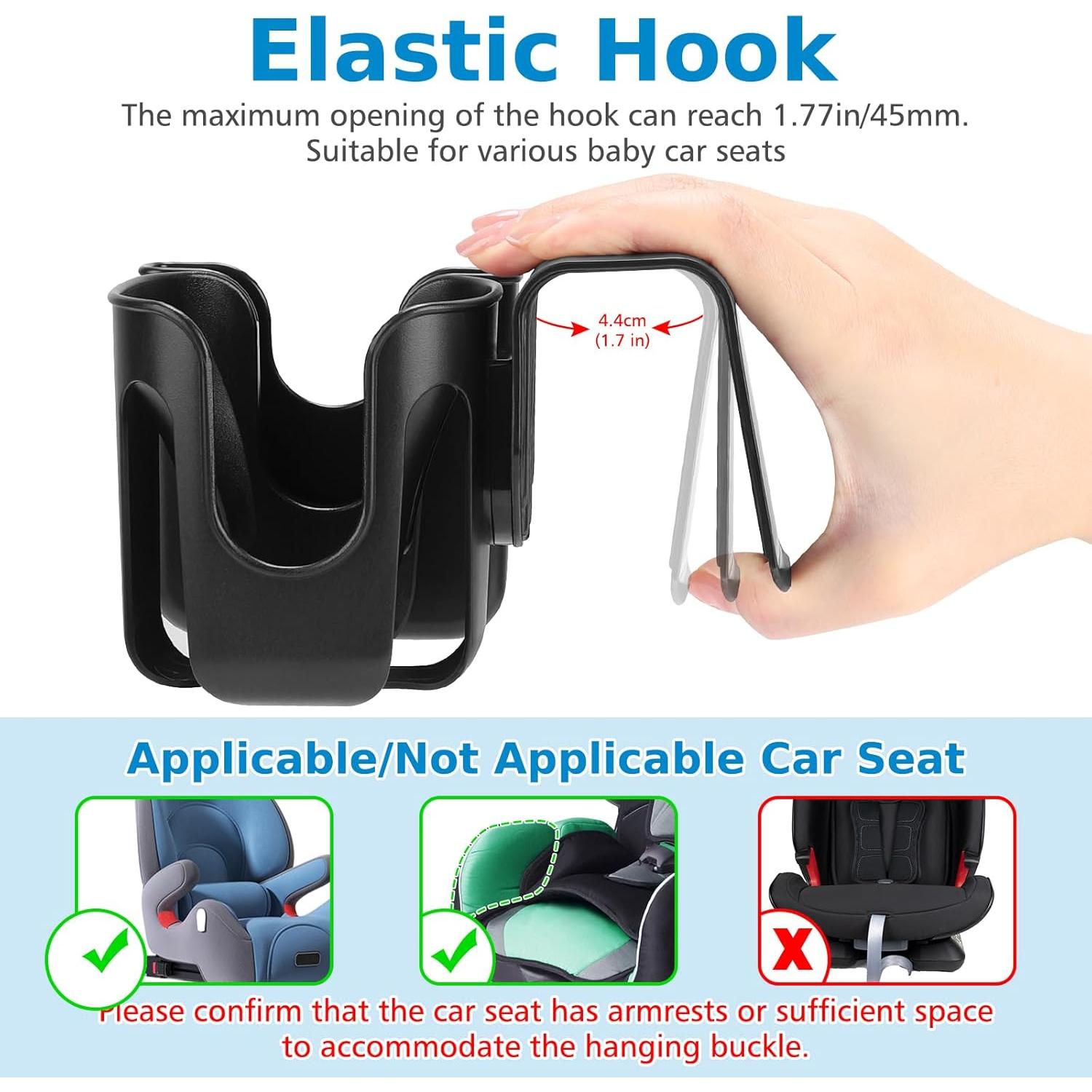 Soporte para Tazas de Niños Accmor AC8530 Negro Universal