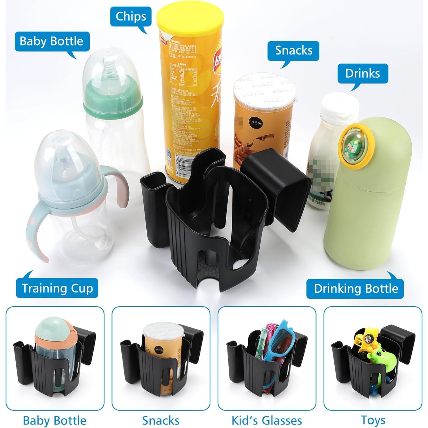 Soporte para Tazas de Niños Accmor AC8530 Negro Universal