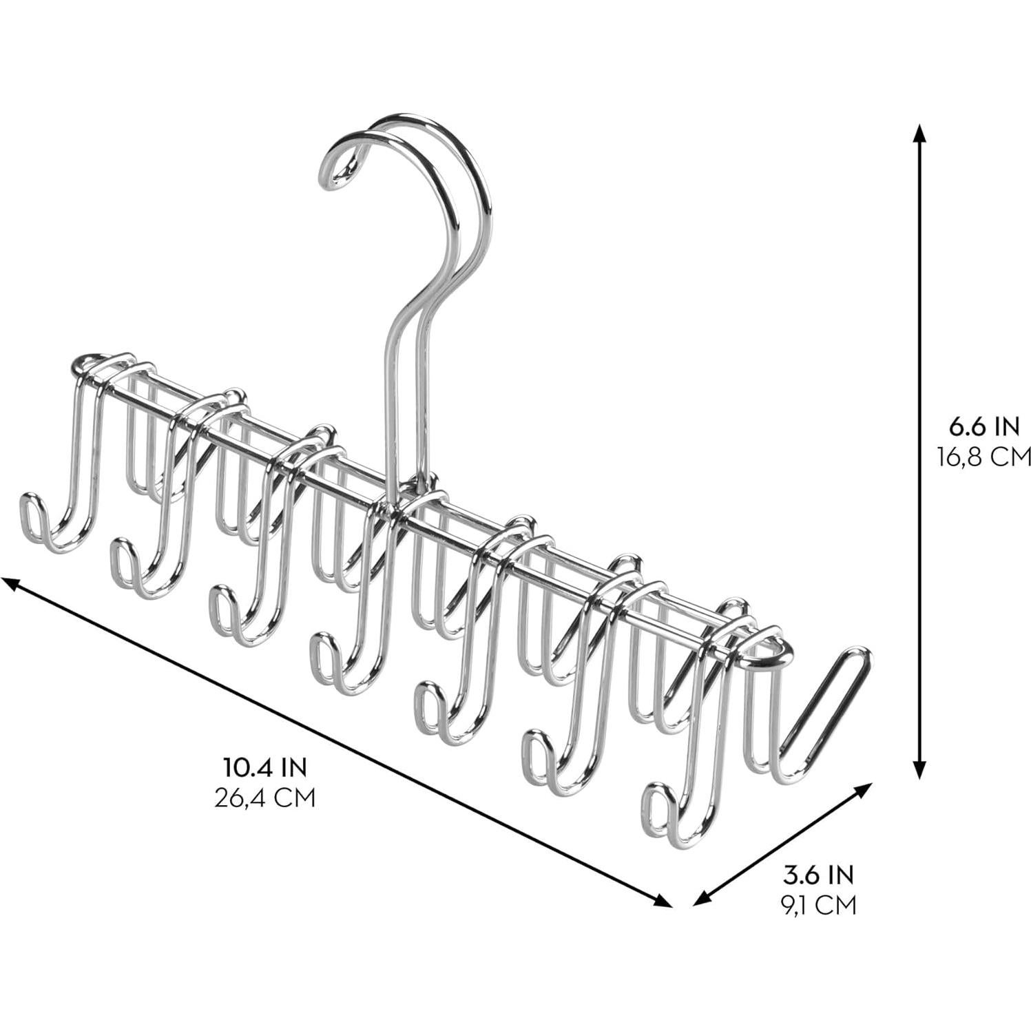 Perchero Colgante de Metal InterDesign Classico 14 Ganchos