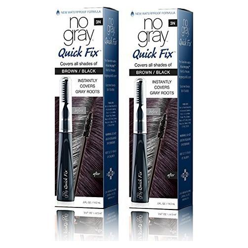 No Gray Quick Fix Toque Instantáneo Raíces Grises Marrón Oscuro