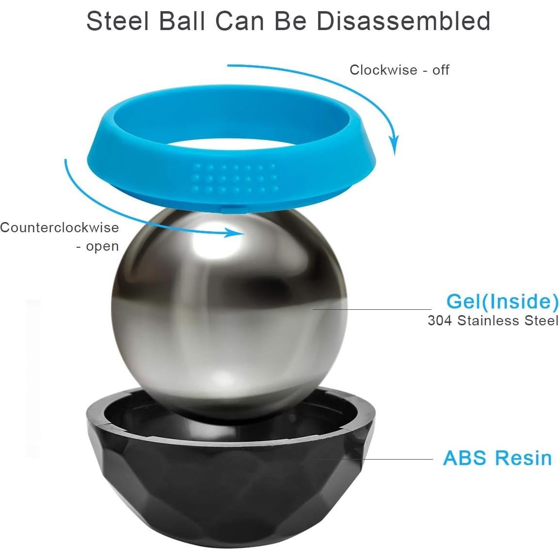 Bola de Masaje Frío Coolrunner 10cm - Terapia Calor y Frío