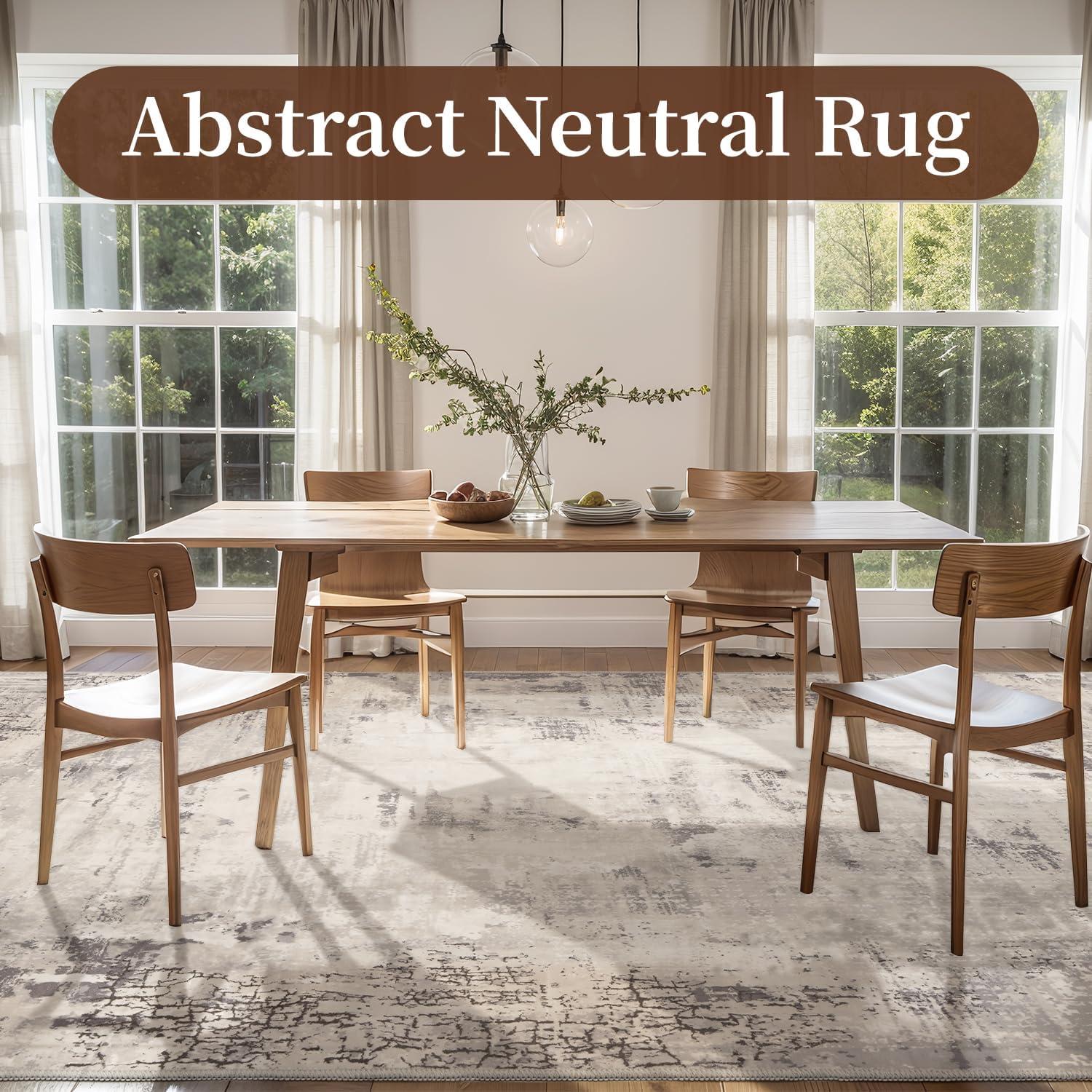 Alfombra Lavable MontVoo 2x6 Antideslizante Suave Marrón