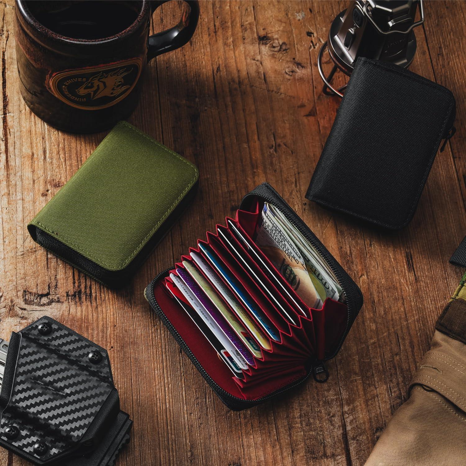 Tarjetero Nylon TACTICAL GEEK PC1 11 Ranuras Negro