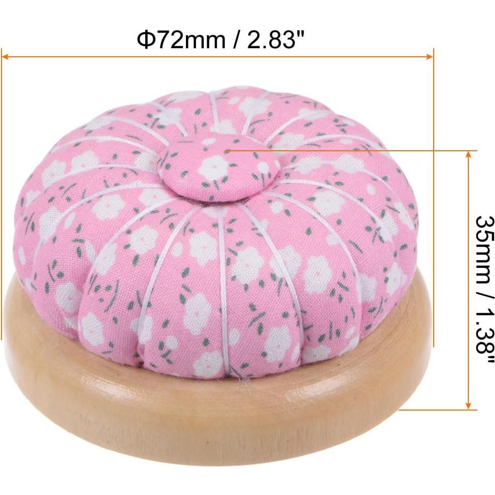 Cojín de Aguja HARFINGTON con Base de Madera Magnética 9.5cm