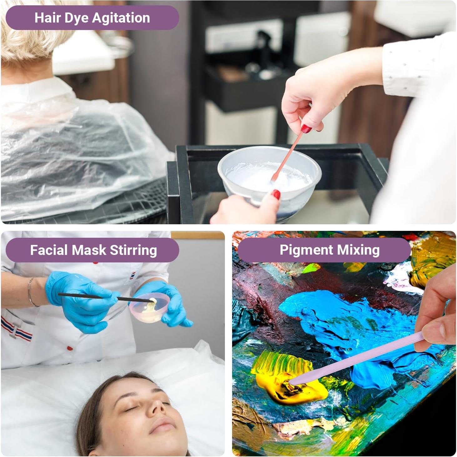 Paletas de Silicona Gartful 5 Piezas para Manualidades 16 cm